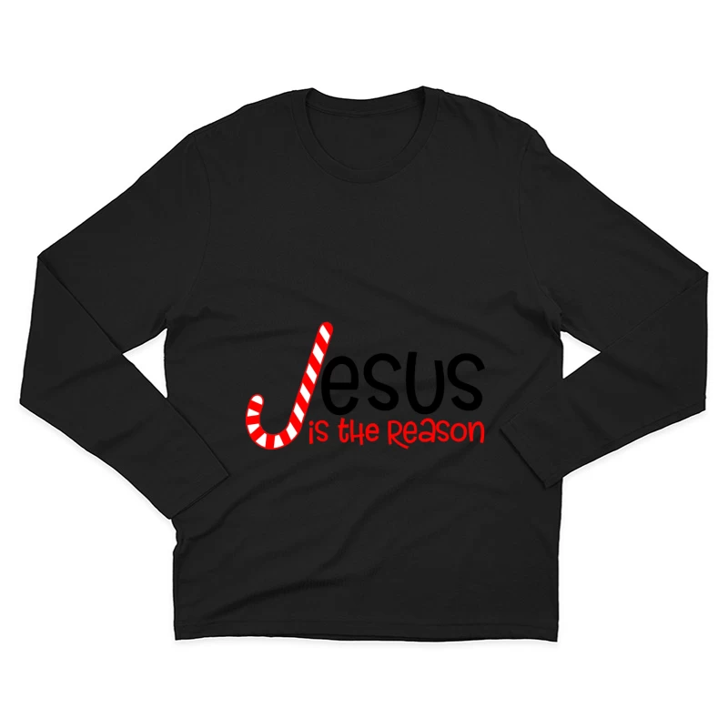 Noël et Jésus: La raison festive Homme Manches Longues T-Shirt