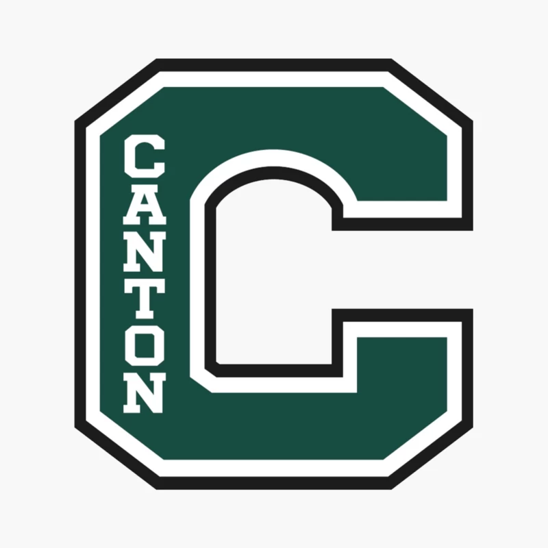 Canton Bulldogs Baseball Cotton Tote Bag