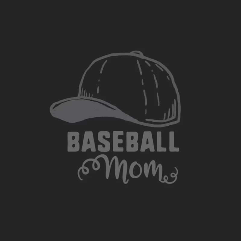 Chapeau et slogan de baseball pour les mamans Homme Sweat-shirt à enfiler