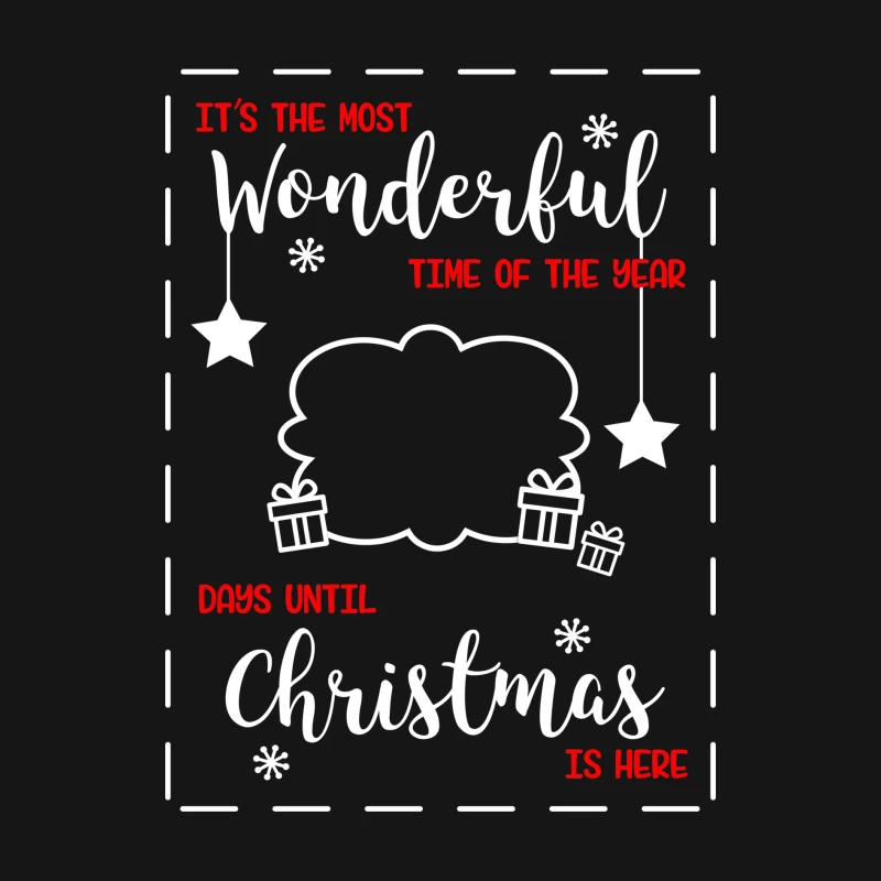 Compte à rebours de Noël joyeux Homme Manches Longues T-Shirt
