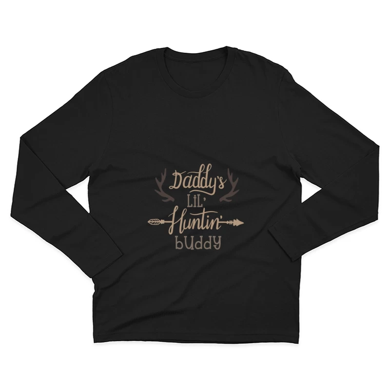Cadeau pour Jeune Chasseur Homme Manches Longues T-Shirt