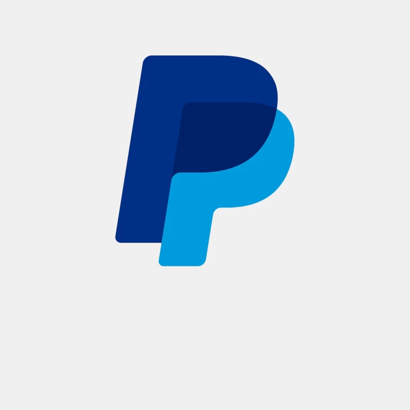 PayPal Double P Logo Design in Blue Shades Male Tank Top