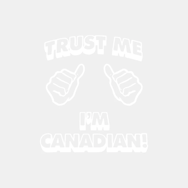 Trust Me Canadian Male Tank Top