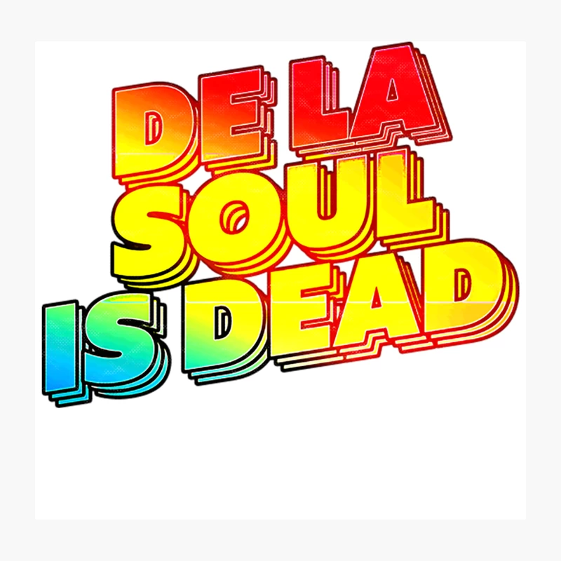 De La Soul Is Dead Throw Pillow
