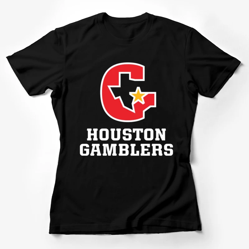 houston gamblers Female T-Shirt