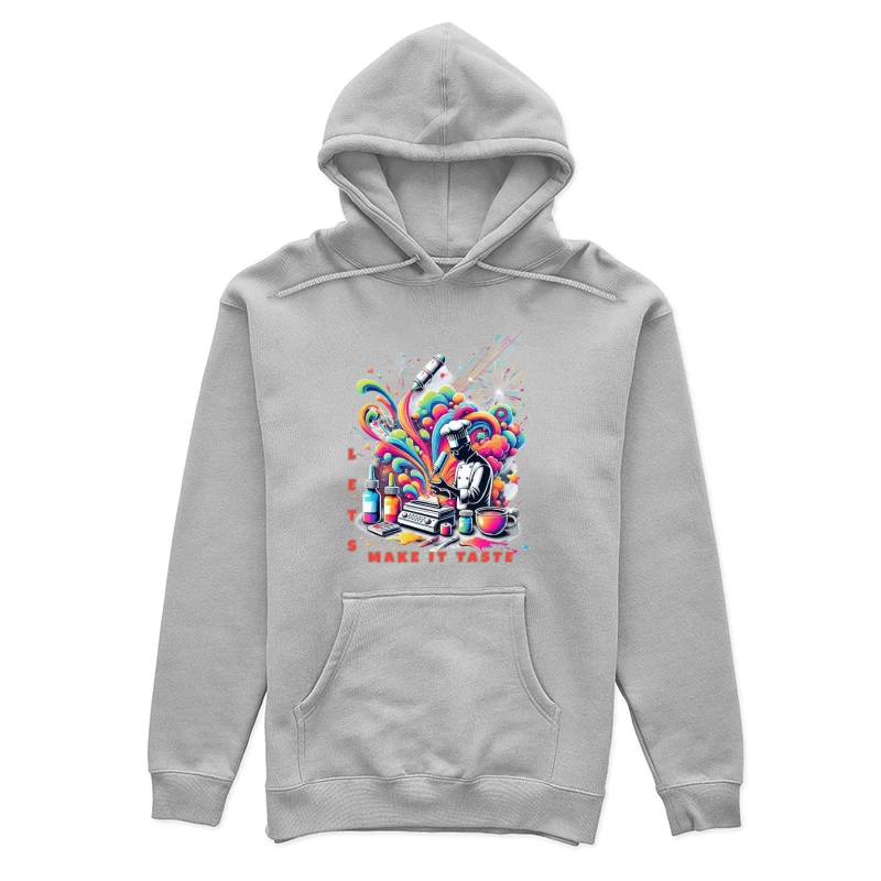 Psychedelic Chef's Culinary Creation Explosion Female Pullover Hoodie