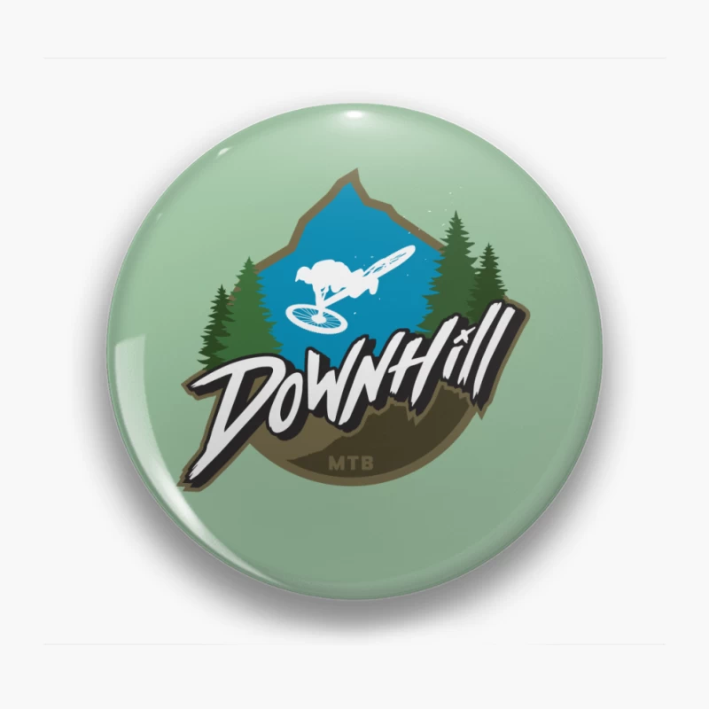 Downhill Mountain Biking Pin