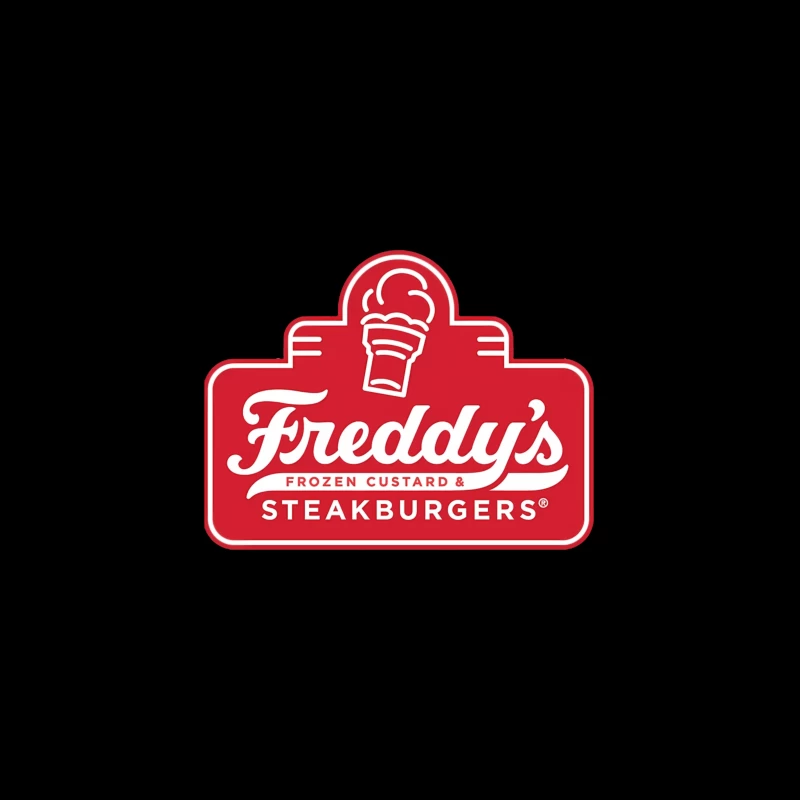 Freddy's Frozen Custard & Steakburgers Restaurant Logo Desk Mat