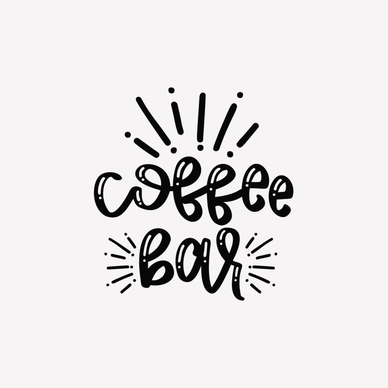 Design de bar à café Femme T-Shirt