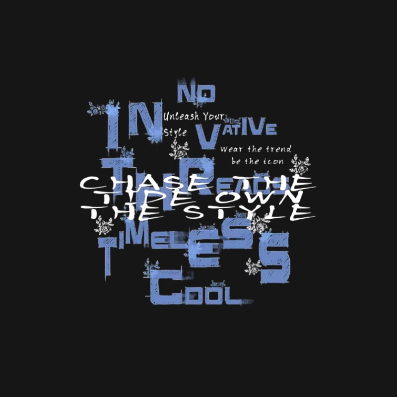 Slogan de mode pour le style et l'innovation Femme T-Shirt