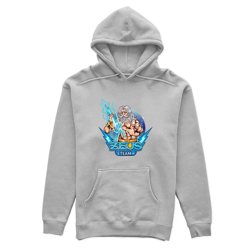 Team zeus logo Design Female Pullover Hoodie