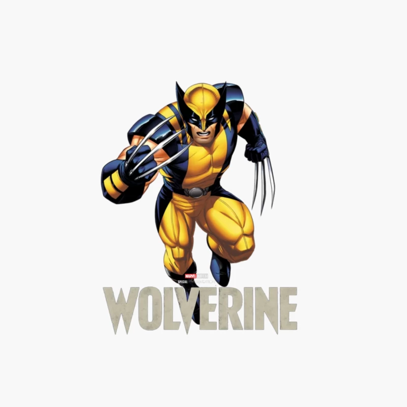 Wolverine Comic Character Cotton Tote Bag