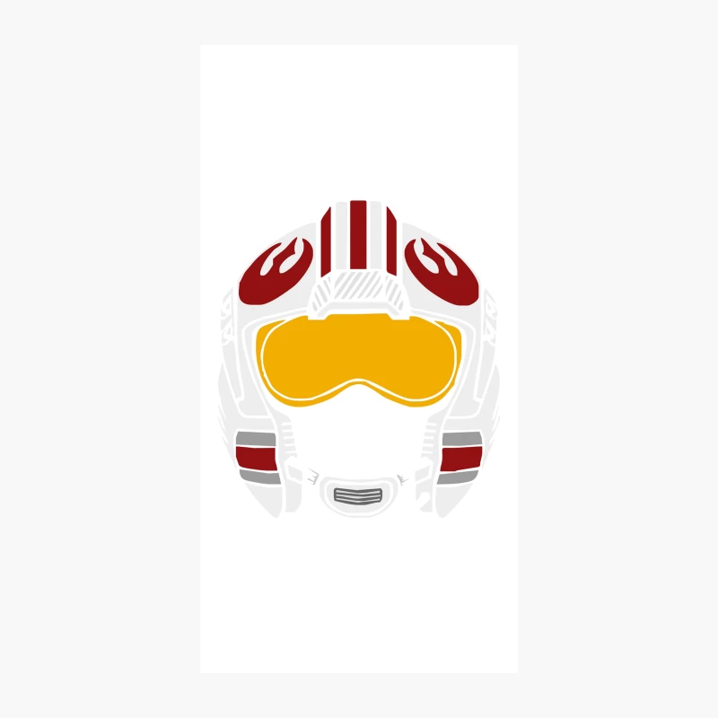 Luke X-Wing Helmet iPhone Case