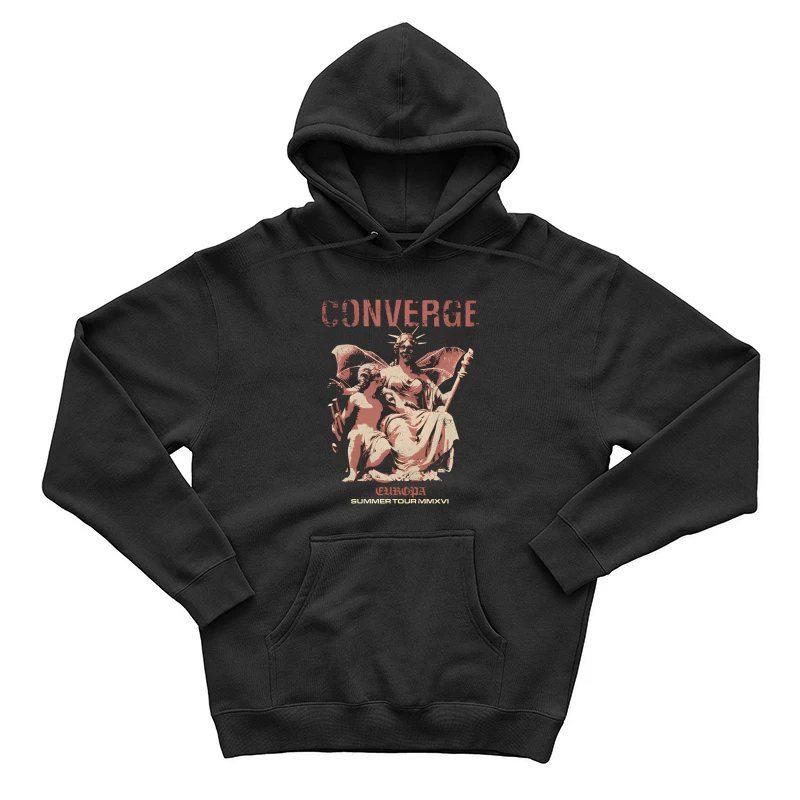 Converge European Tour Male Pullover Hoodie