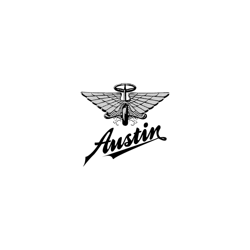 Vintage Austin Motorcycle Company Winged Logo Design Coffee Mug