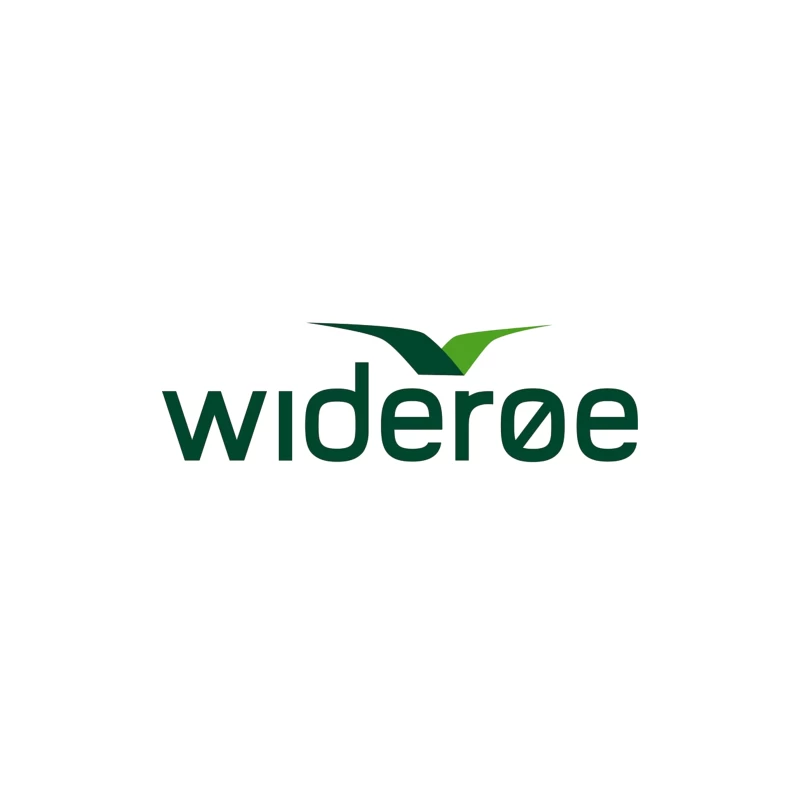 Wideroe Airlines Green Bird Logo Design Tapestry