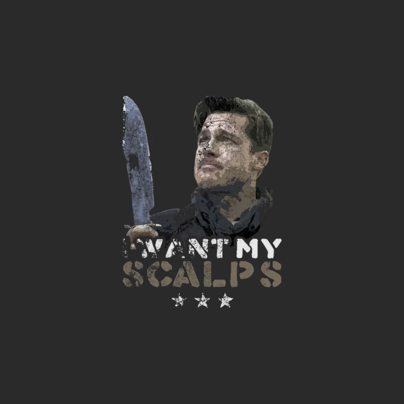 Lt Aldo Raine - I want my Scalps, distressed Baseball Cap