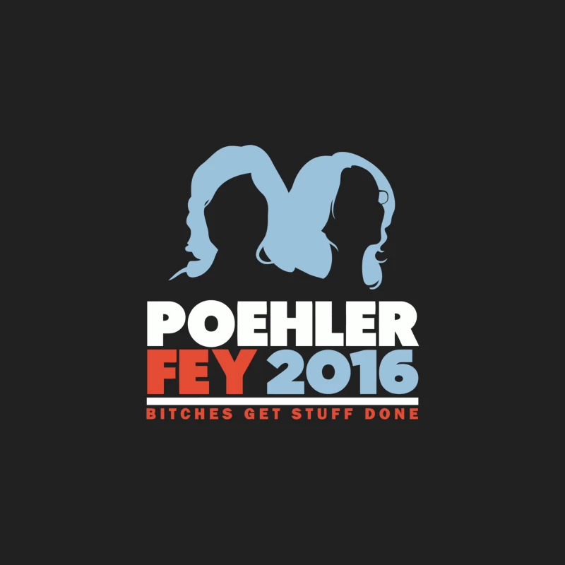 Fey 2016: Humorous Political Campaign with Feminist Slogan Bucket Hat