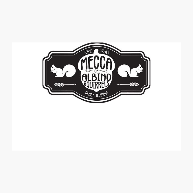 Mecca of Albino Squirrels Travel Mug