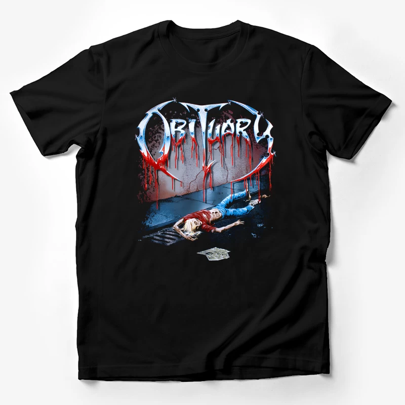 Obituary Slowly We Rot 2 Male T-Shirt