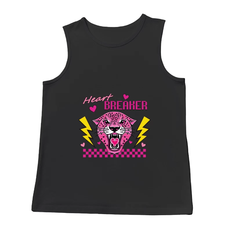 Herzbrecher Panther Design Herren Tanktops