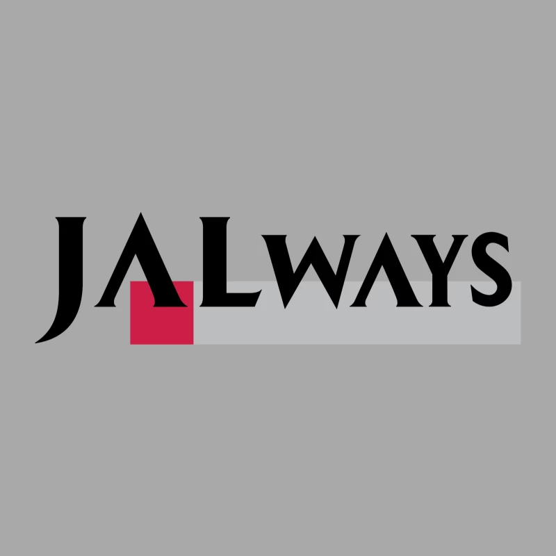 Jal Ways logo Male Pullover Hoodie
