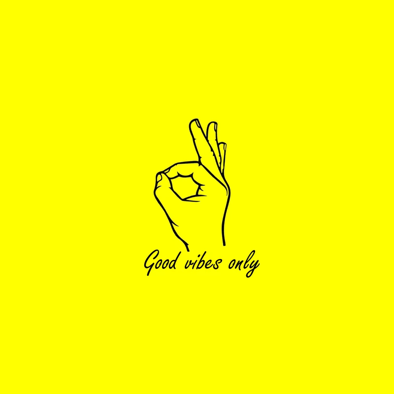 Hand Gesture: Okay Symbol with Fingers Crossed Coffee Mug