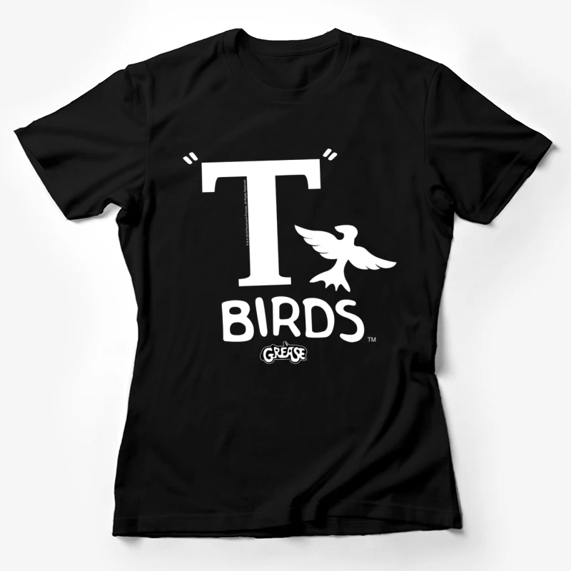 T-Birds Logo from Grease Musical Female T-Shirt