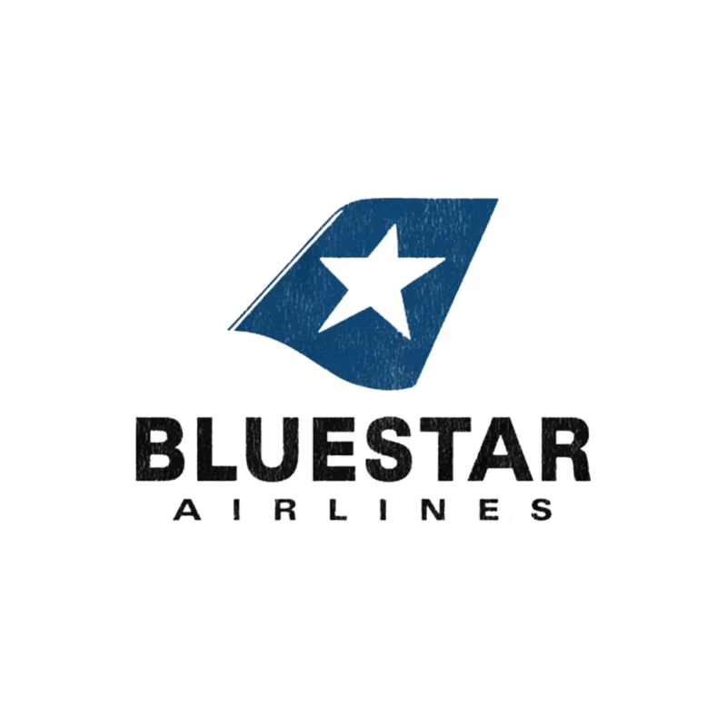 BlueStar Airlines 2 Mouse Pad