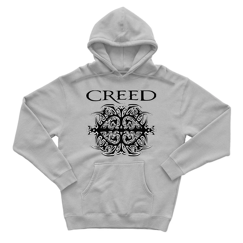 Creed Band Logo with Tribal Gothic Design Male Pullover Hoodie