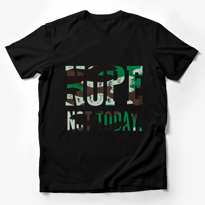 Camouflage Nein Statement Herren T-Shirt