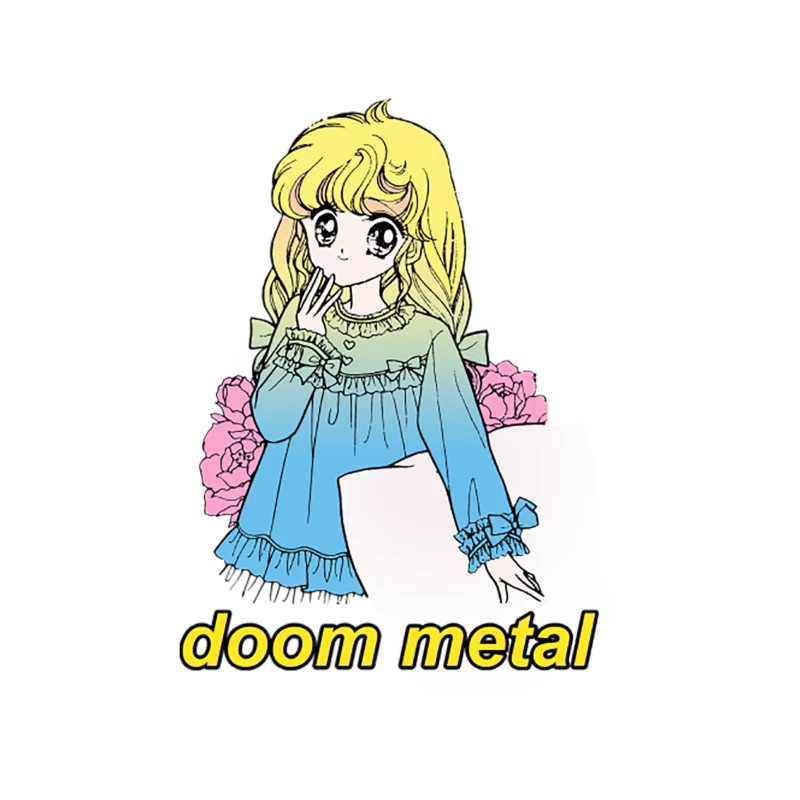 Doom Metal  Aesthetic Nihilist Meme Design Tapestry