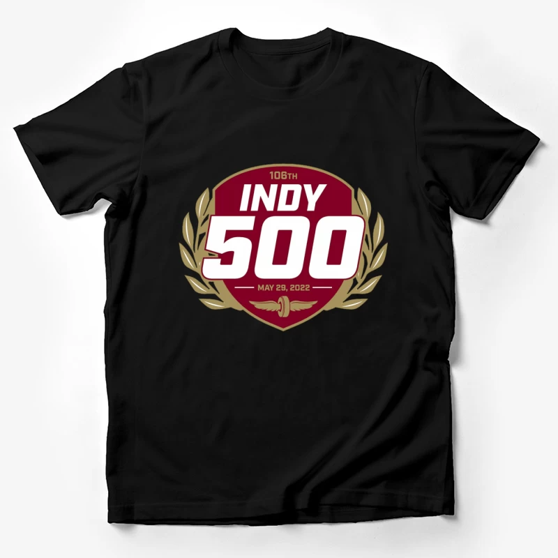 Indy 500 4 Male T-Shirt