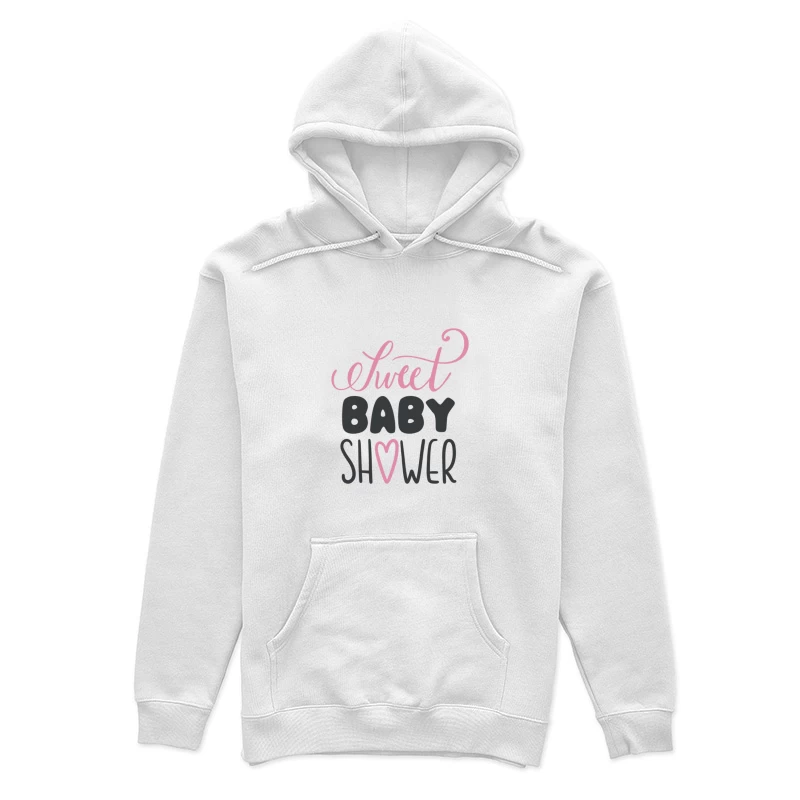 Invitation douce pour une baby shower Femme Sweat à capuche