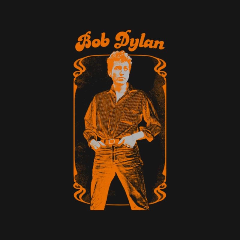 Bob Dylan  Original Vintage Style Fan Design Mouse Pad