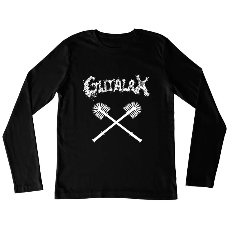 Gutalax Toilet Brushes Female Long Sleeve T-Shirt