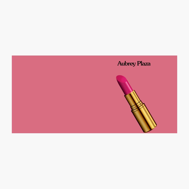 Pink Lipstick: Golden Glamour in Cosmetics Coffee Mug
