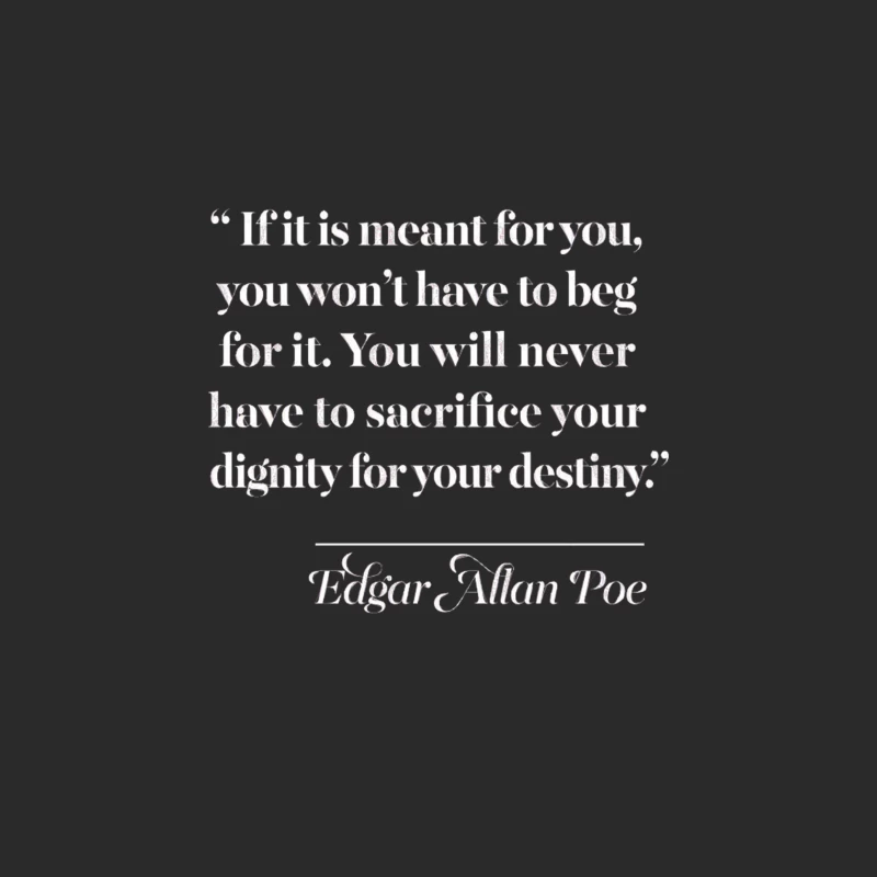 Edgar Allan Poe Quote Baseball Cap