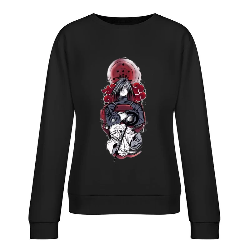 Ninja-Kunst mit Sharingan Damen Pullover Sweatshirt