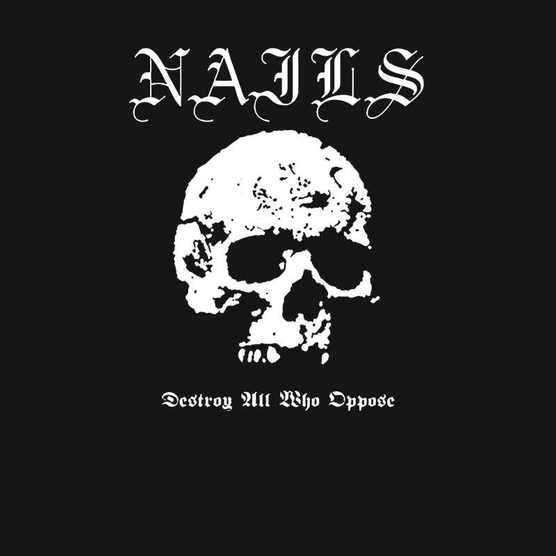 Nails Destroy All Who Opose Female Long Sleeve T-Shirt