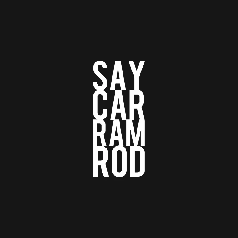 Say Car Ram Rod Desk Mat
