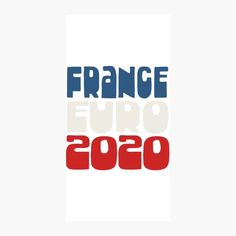France Euro 2020 Soccer Gift Design iPhone Case
