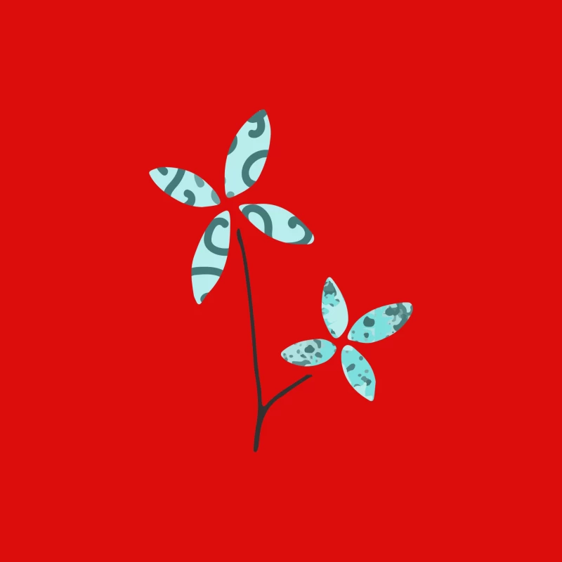 Illustration florale abstraite Homme Débardeur