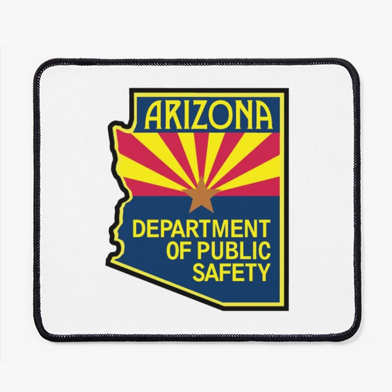 Arizona Department of Public Safety Official Logo Mouse Pad