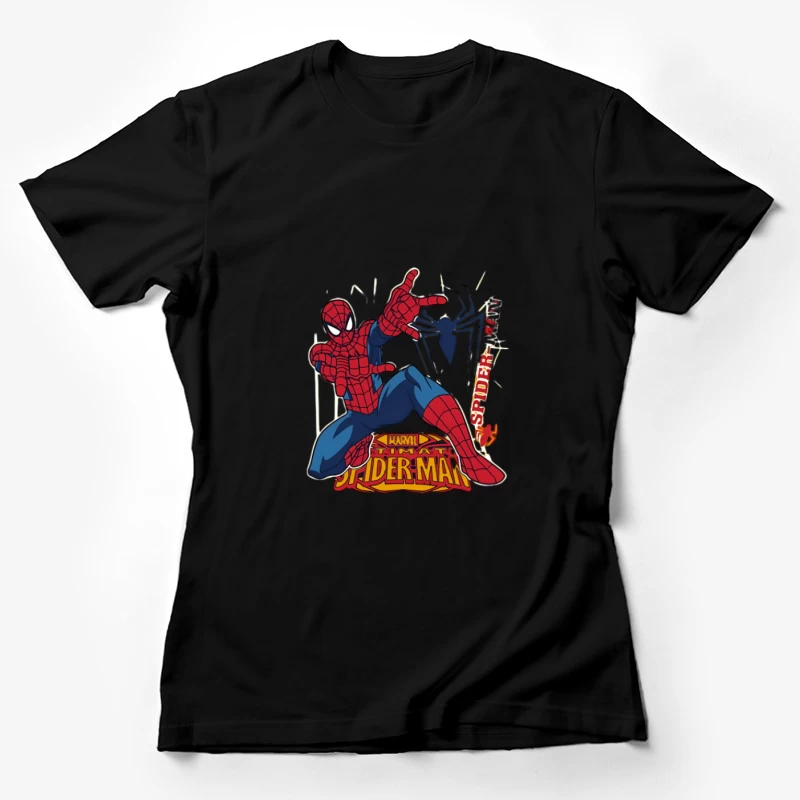 Ultimativer Spider-Man Comic Design Damen T-Shirt