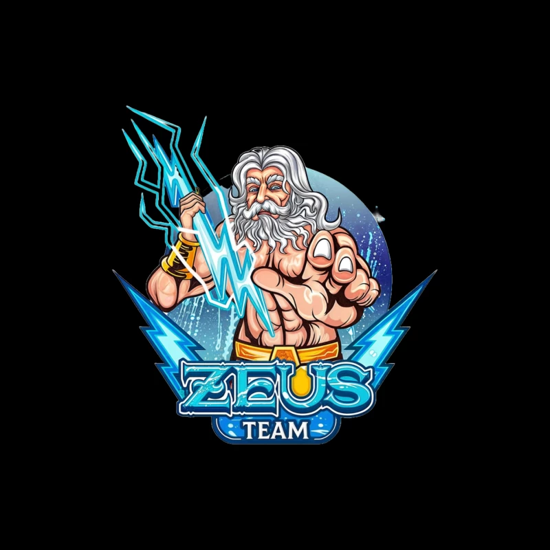 Team zeus logo Design Mouse Pad
