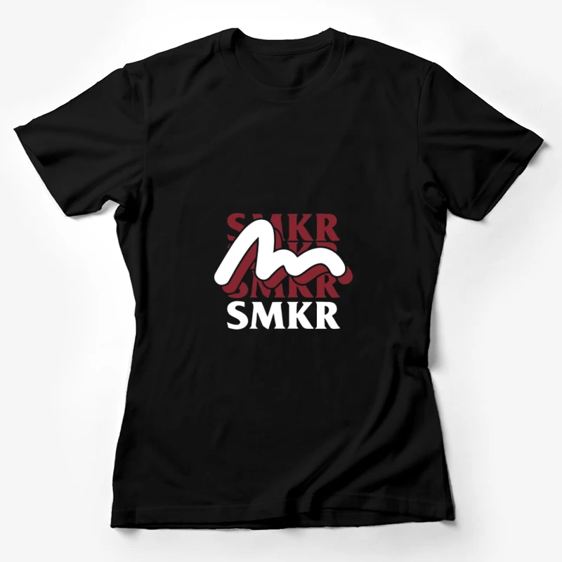 Logo SMKR avec lettre stylisée Femme T-Shirt