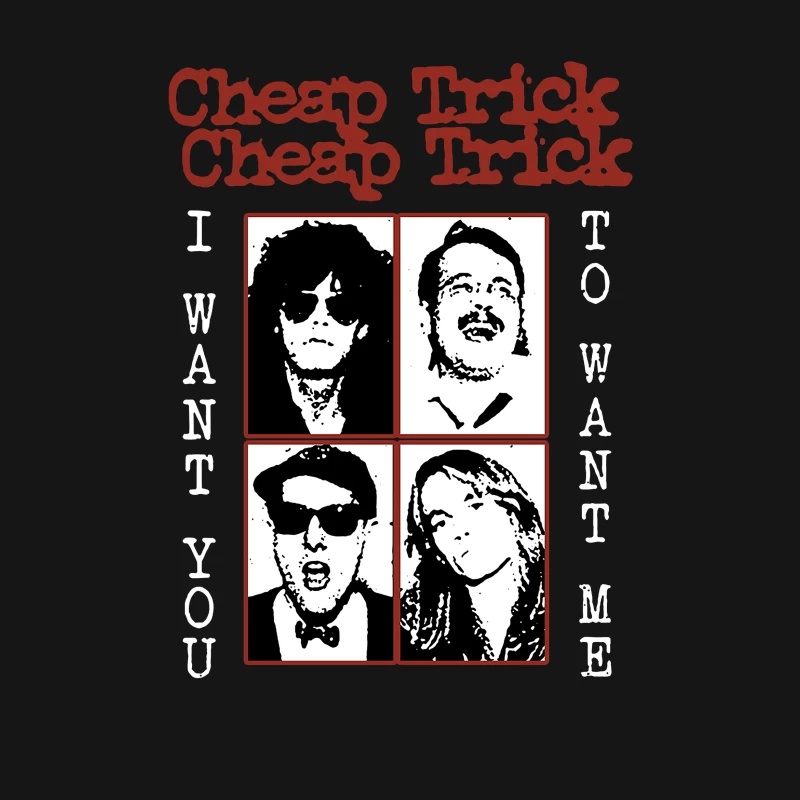 Cheap Trick I Want You Male T-Shirt