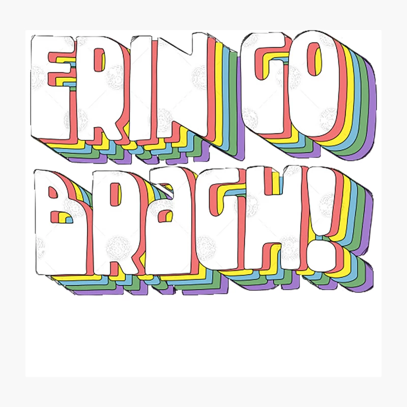 Erin Go Bragh! Throw Pillow