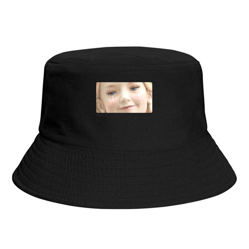 Existential Pain  Retro Nihilism Design Bucket Hat